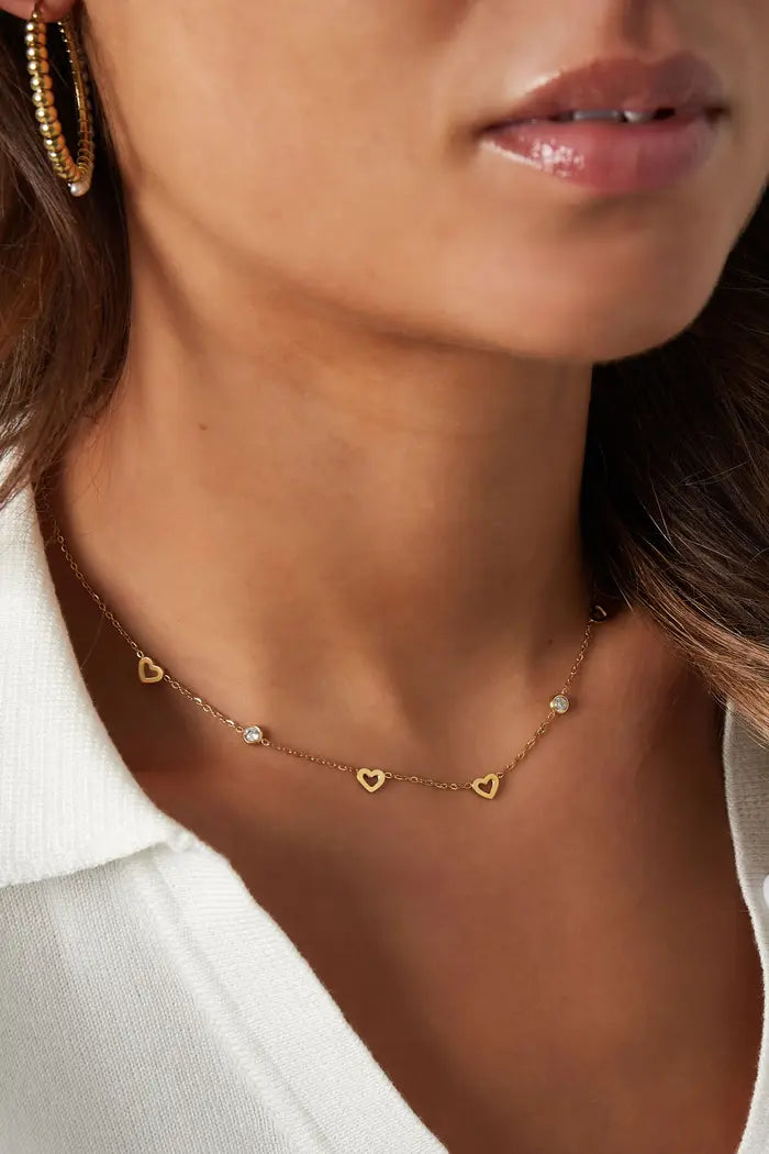 Crystal Ray Necklace