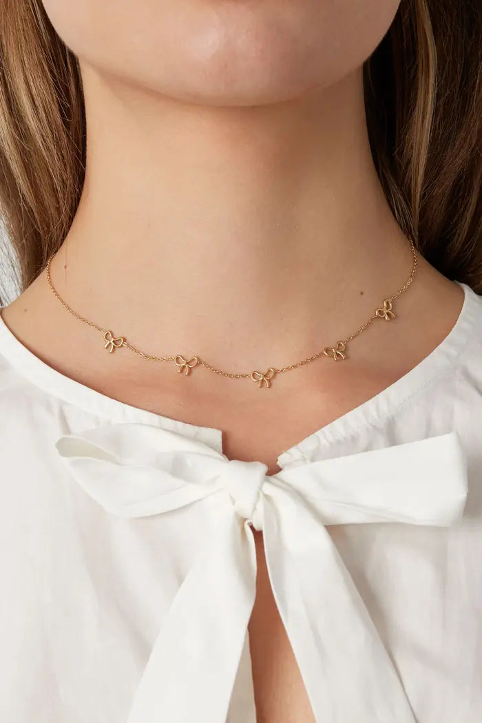 Bow Necklace