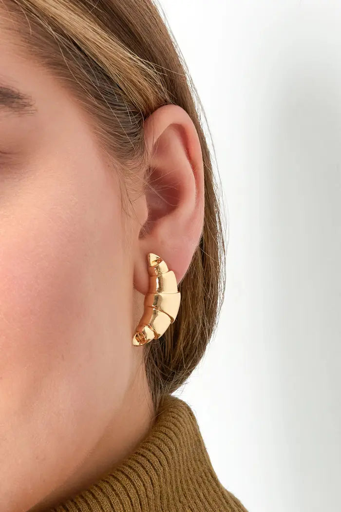 Croissant Earrings