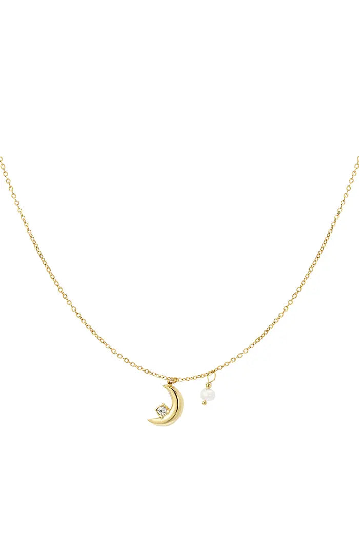 Moon Star Necklace