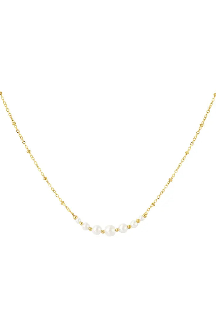 Ruby Pearl Necklace