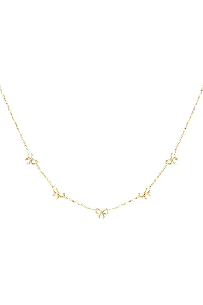 Bow Necklace