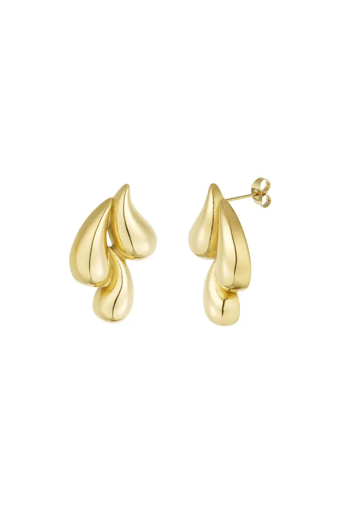 Triple Drip Earrings