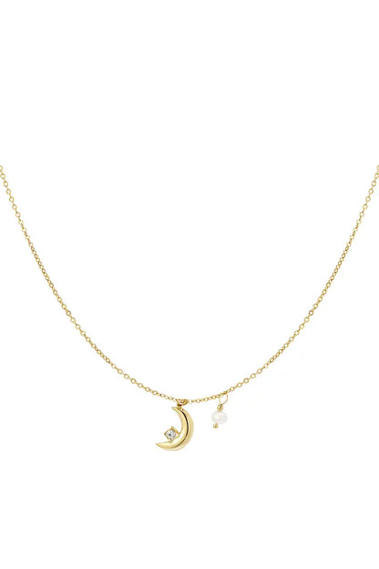 Moon Star Necklace