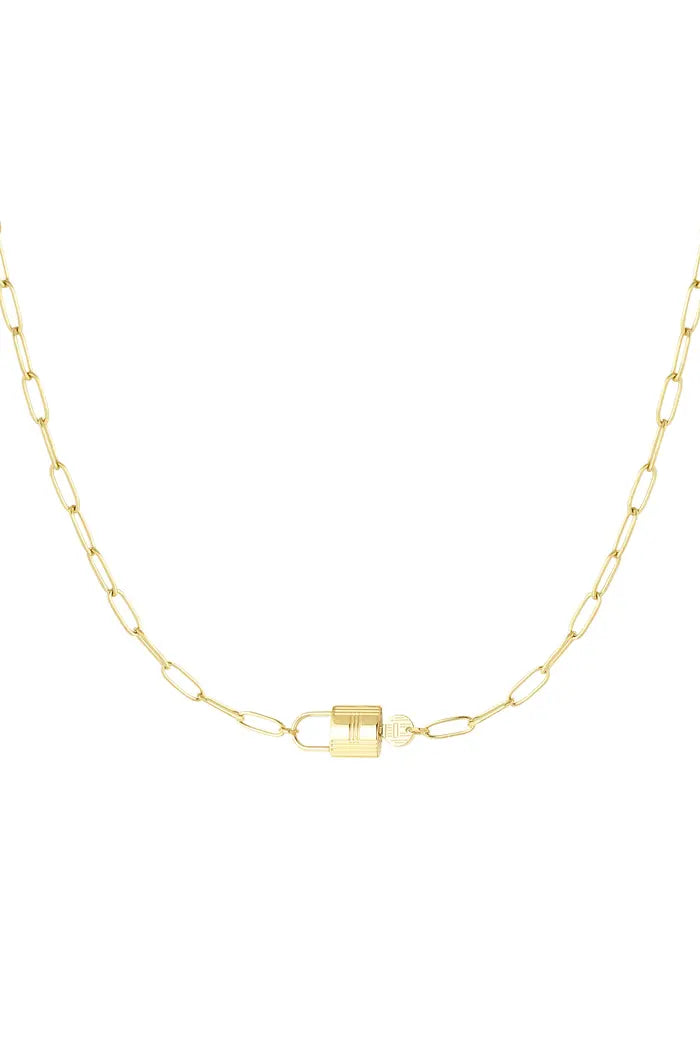Opal Key Necklace
