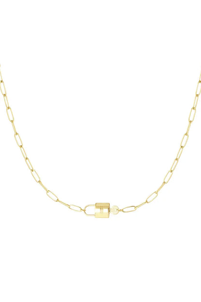 Opal Key Necklace