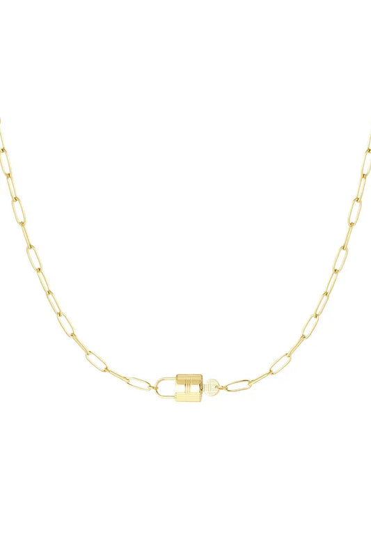 Opal Key Necklace