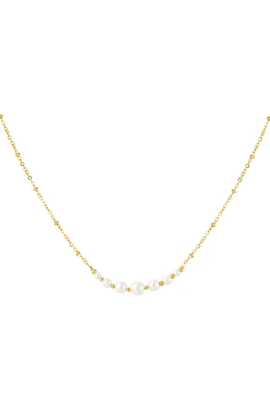 Ruby Pearl Necklace