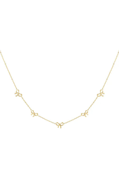 Bow Necklace