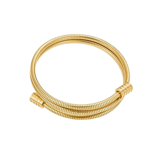 Twisted Gold Bracelet